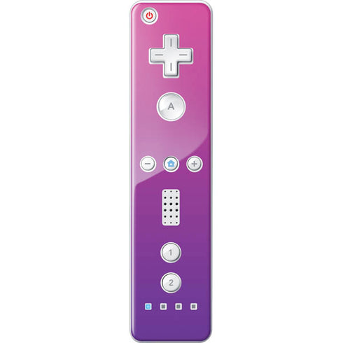 Purple Ombre Wii Remote Controller Skin